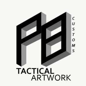 P8 Customs Tactical Artwork Logo